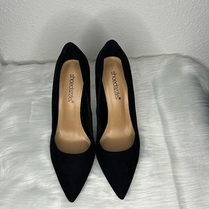 Shoe Dazzle size 6.5 black heels BRAND NEW